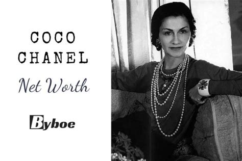 coco chanel net worth.